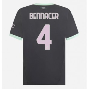 AC Milan Ismael Bennacer #4 Tredjetröja 2024-25 Kortärmad